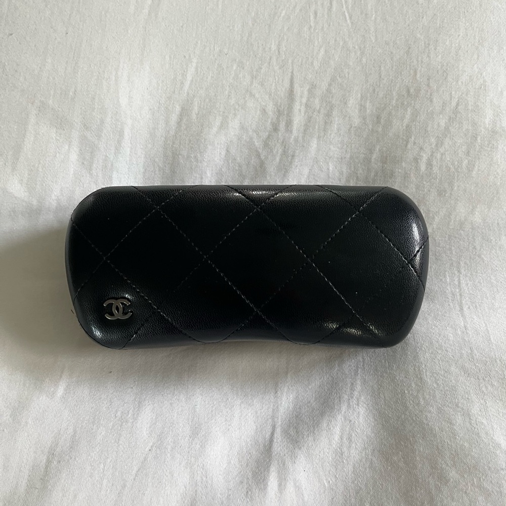 Chanel Quilted Sunglass Case